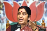 Sushma Swaraj, Sherin Mathews, sushma swaraj raises concern over indian girl missing in texas, Sushma swaraj
