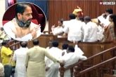 AP Assembly breaking news, TDP MLAs suspended, tdp mlas suspended from ap assembly again, Ysrcp