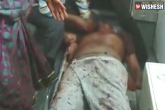 Anishetty Murali, Anishetty Murali, trs corporator brutally hacked to death at his own house, Anishetty murali