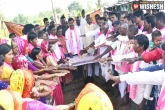 Telagana election campaign, KCR, trs brings out election fever across villages, Telangana early polls