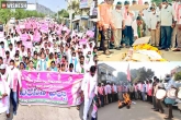 TRS paddy for Centre, TRS news, trs continues to protest against the centre on the paddy issue, Bjp