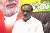 Centre, Telangana State, party willing to discuss funds allocation ts bjp party prez k laxman, Funds allocation