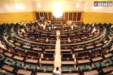 Telangana news, farmer loans, ts assembly oppositions suspended for demanding to waive farmer loans, Suicides