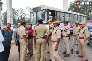 TSRTC Employees Arrested All Over Telangana