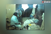 KIMS hospital, Dasari Narayana Rao, talasani srinivas yadav visits kims to meet dasari, Dasari narayana rao