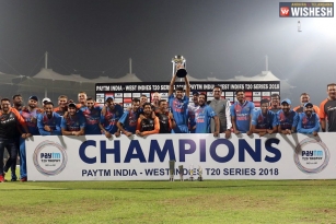 Team India Sweeps Off T20 Series Against West Indies