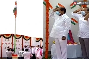 Telangana celebrates its seventh formation day in a low key affair