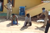 cop beating people, Telangana cop beating people, probe ordered on telangana cop who was caught trashing people, Probe