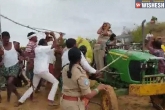 Telangana forest officer news, Telangana forest officer attack, telangana forest officer assaulted by brothers of trs mla, Trs mla