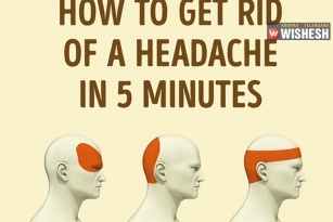 How to get rid of a headache in 5 minutes