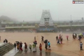 Tirupati rains videos, Tirupati rains, havoc in tirupati due to heavy rains, Tirupati
