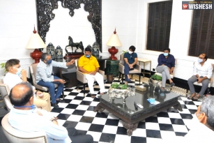 Tollywood Celebrities Meet For A Crucial Discussion