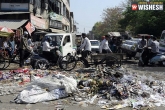 Mandawali, Preet Vihar, unpaid sweepers brought traffic to halt in east delhi, Garba