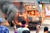 Cauvery river, violence, violence erupts in karnataka after sc order, Agitation