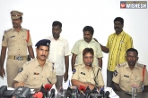 Police, Chittoor, women trafficking gang arrested in chittoor, Trafficking