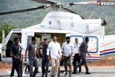 YS Jagan helicopter, YS Jagan tour, technical snag in ys jagan s helicopter, Puttaparthi