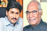 AP Chief Minister N. Chandrababu Naidu, YS Jagan, ys jagan writes letter to prez kovind, Kovind