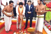 Oberoi Hotels AP, Oberoi Hotels AP news, ys jagan lays foundation stone for oberoi hotel, Foundation stone