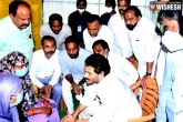 YS Jagan in Nandyal, YS Jagan in Nandyal, ys jagan visits abdul salam s family assures support, Suicide
