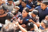 YS Sharmila bail, YS Sharmila padayatra, ys sharmila creates ruckus granted bail, Ntr