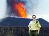 erupting volcano, Staff at Virunga National Park, tourist trip from hell, Nyamulagira volcano eruption