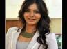 Recent movie Eega, SS Raja Mouli, samantha announces quitting films by, Recent public appearance