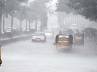 Hyderabad, heavy rain, rain dips temperature in hyd bad, Traffic jams