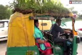 Delhi auto driver, Delhi auto driver auto garden breaking news, to beat the heat delhi driver grows a garden on his auto, K v r mahendr