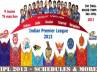 ipl match details, KKR vs DD, printer friendly ipl6 schedule, 3d printer