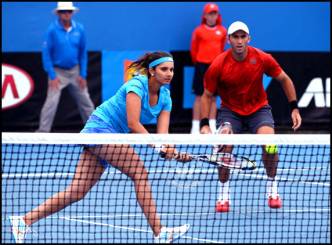 Sania enters finals in mixed doubles