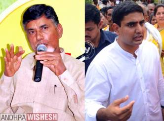Chandrababu and Lokesh Reacted Differently