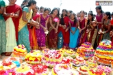 Bathukamma, Bathukamma festival celebrations in Hyderabad, bathukamma telangana govt declares holiday, Bathukamma festival
