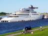 The eclipse, azzam, world s largest private yacht from germany, Clips