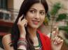 Kajal and Tamanna, clever heroine, sruthi hassan a clever heroine, Actress sruthi hassan