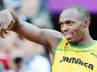 , , usain bolt creates another record, Olympic 100m