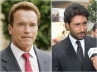 Terminator, Arnie hopes to act in B-Wood, arnold misses award to abhi loves bollywood, 12th delhi sustainable development summit
