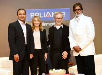 Steven Spielberg in conversation with Amitabh Bachchan...