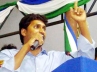 Jagan tour in Telangana, Jagan’s fast on farmers’ problems, after red carpet by trs jagan fasts for second day, Red carpet