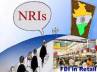 upa fdi bill, upa fdi bill, fdi row nris support fdi in indian retail sector, Foreign direct investment nris support