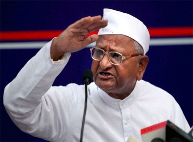 Anna rejects PM&rsquo;s toothless draft on Lok Pal, to resume fast 
