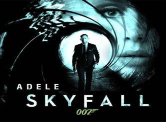 Adele sings James Bond theme, Skyfall