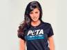 Sunny Leone, sunny leone poses for PETA, people take on peta for signing sunny leone, Rakhi sawant