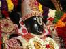 Srivari Hundi, Golden idols, flash diamond studded golden idols in srivari hundi, Idols