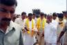 Jagan mohan reddy, 27 January, babu relaxes not with pain but for fervent appeals, Chandrababu padayatra