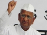 Sunday sit-in, Delhi, anna hazare may go ahead with sunday sit in, Anti corruption crusader