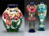 Cyan Glass and Franz Porcelain from U.S.A, Interarts Art Pieces, interarts art pieces in hyderabad, Scandinavia