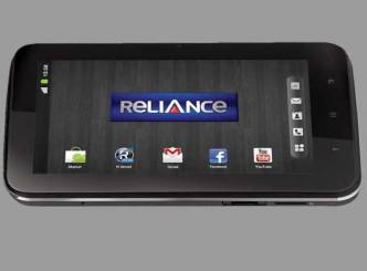 Reliance Communications launches India&#039;s first CDMA Tab