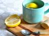 neutralize, vitamin c, a cup of health lemon tea, Lemon tea