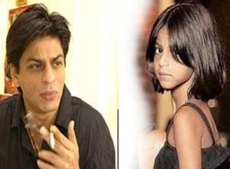 Shahrukh Khan Daughter scolds for smoking!