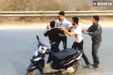 viral videos, viral videos, gun prank killer on road, Prank videos